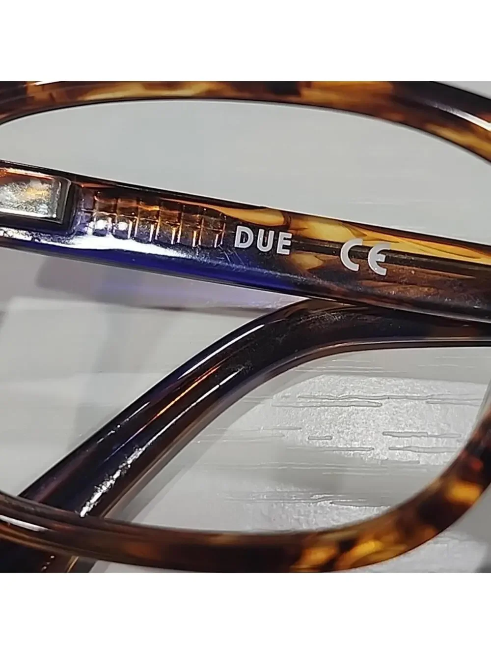 O'Neill Ono Due Brown Purple Rectangle Eyeglasses 51-17 135